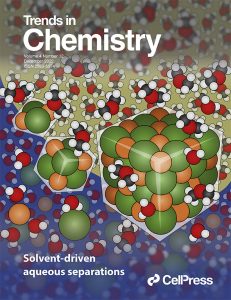 Cover of "Trends in Chemistry," November 2022