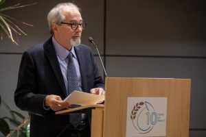 Professor John Lienhard speaking at J-WAFS Anniversary Celebratiion